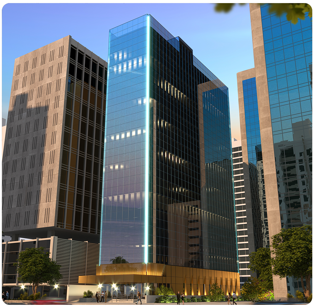 Imagem mostrando o prédio em que o empreendimento Paulista Office está localizado